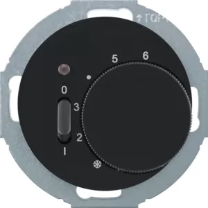 Berker RTR Ö m Z-St Wip-Sch u Ln R.Classic schw 20302035