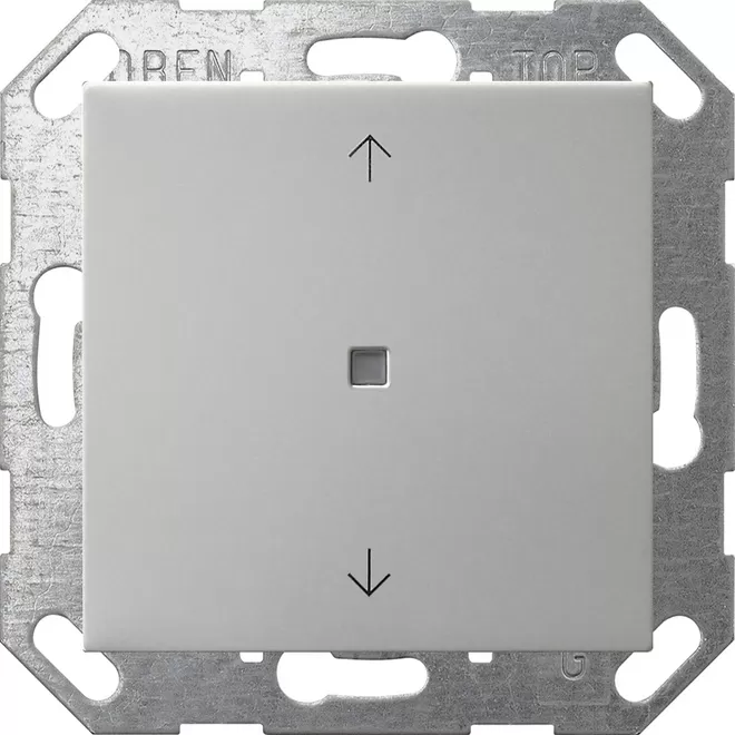 Gira KNX Taster Wippe 1f Pfeile System 55 Edelstahl 5172600