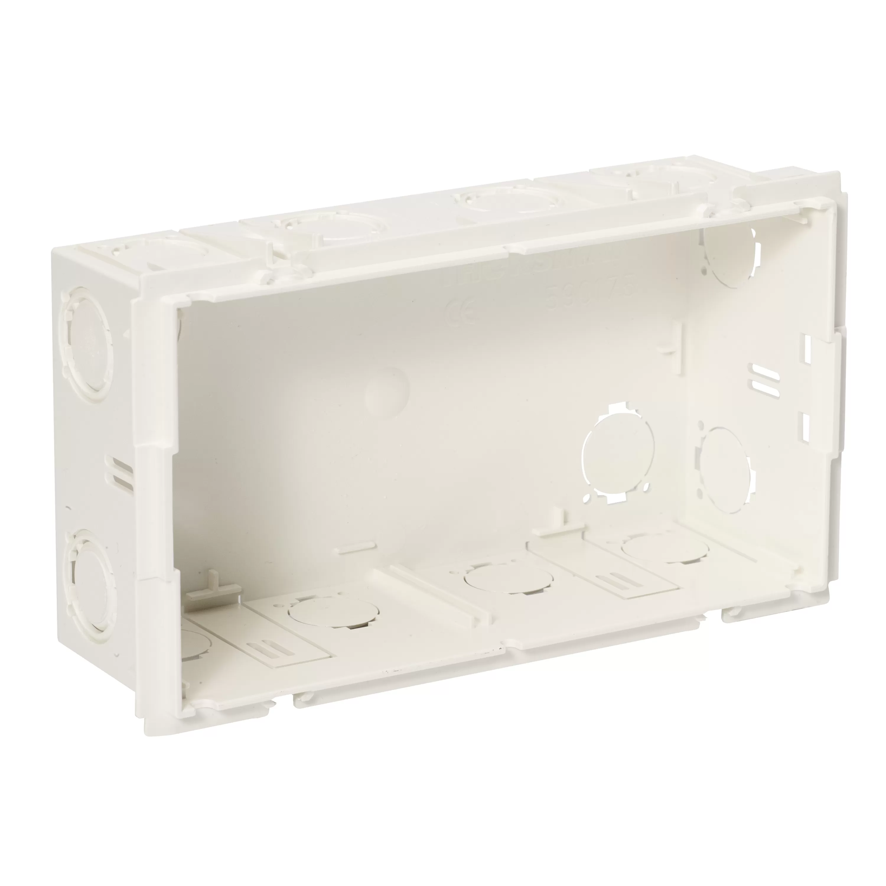 Schneider Electric 2Facheinbaudose 44mm 14 Ausbrech 16mm Bs Typ: Cyb-S40 5961035