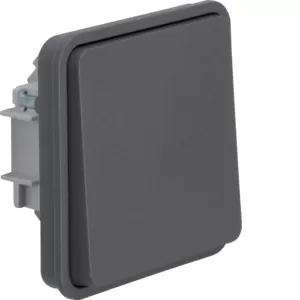 Berker Taster-Einsatz m Wippe Wechsler W.1 grau 50463515