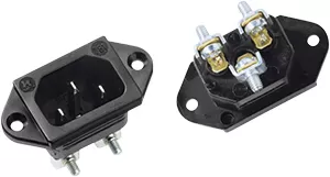Bachmann Kaltgerätestecker 70°C sw 917.170