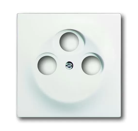Busch-Jaeger 1743-03-774 | Zentralscheibe als Abdeckung für handelsübliche Antennensteckdosen