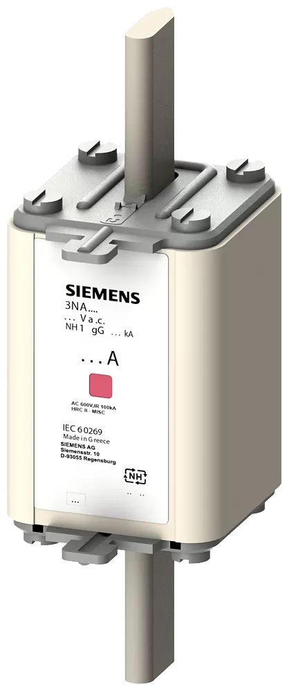 Siemens NH-Sicherungseinsatz, NH1, In: 200 A, gG, Un AC: 500 V, Un DC: 440 V 3NA7140