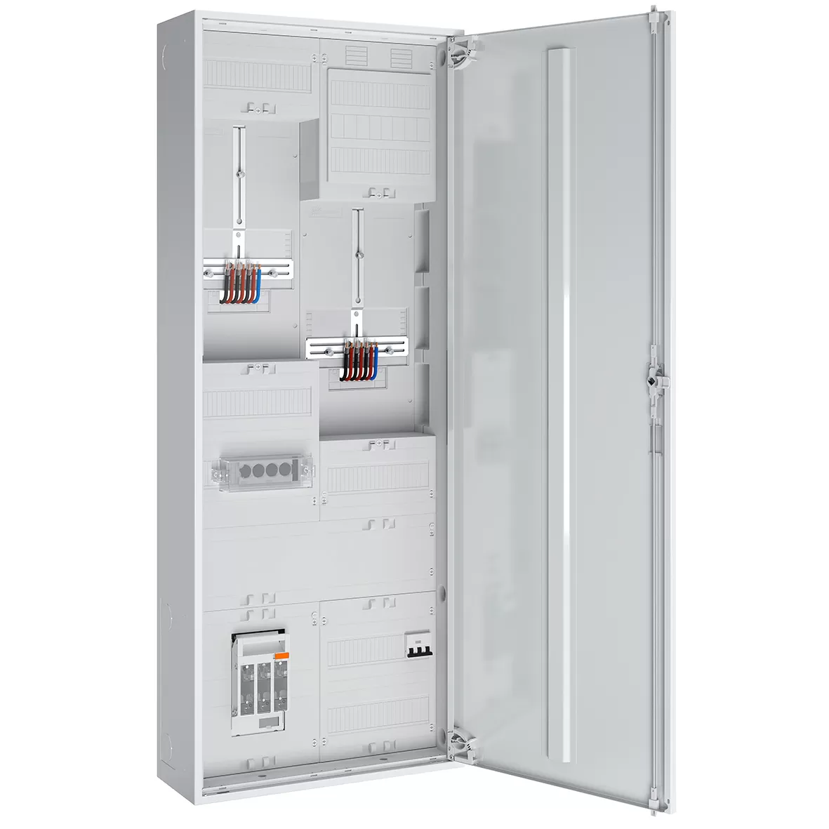 ABN Wandlermess-Schrank 100A TAB MD 5-polig, Zu=NH00, AB=LA 160A, TAB MD WM209X5051