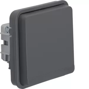 Berker Steckdosen-Eins SCHUKO m KD W.1 grau 47063525