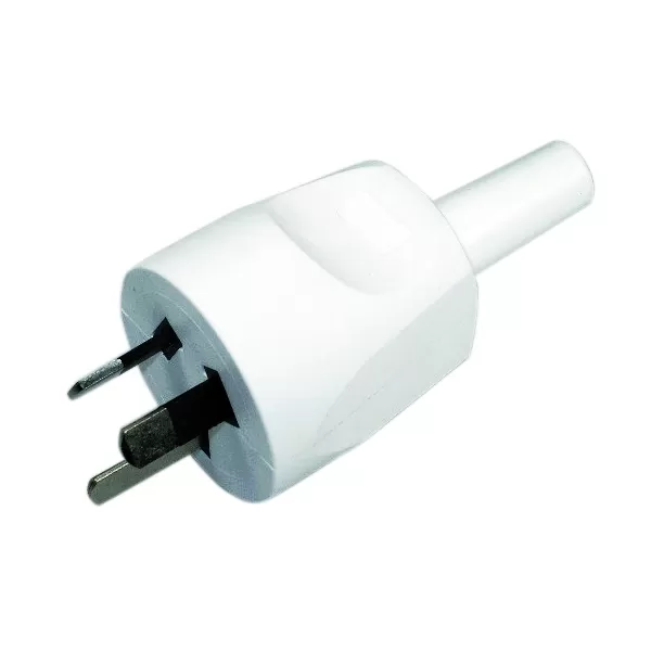 Bachmann Schutzkontaktstecker Australien weiß 910.282