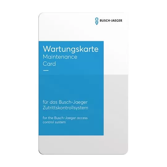 Busch-Jaeger D080MC-03 | Wartungskarte