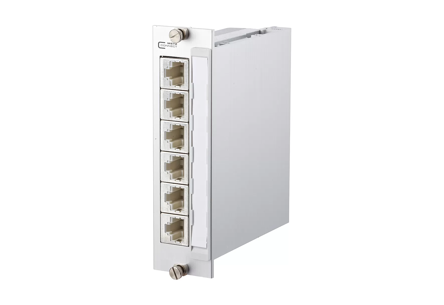 Metz Connect E-DAT C6A 6 Port 3HE 7TE LSA modular 130857C-E