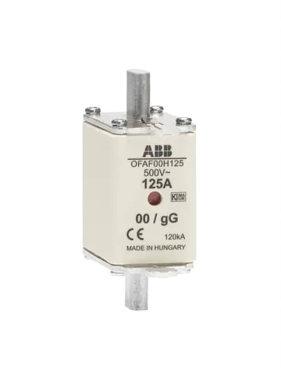ABB OFAF00H160 NH-Sicherung NH 00 160A 500V GG 1SCA022627R1710