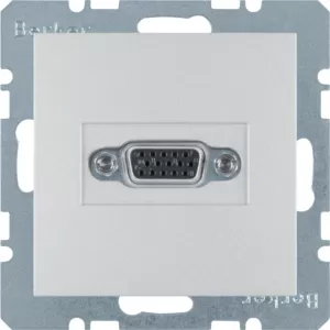 Berker VGA Steckdose B.7 alu matt 3315401404