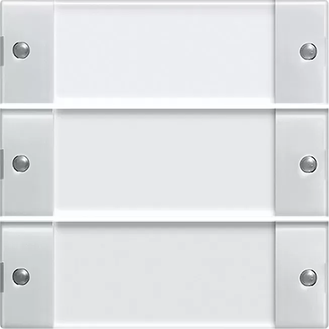 Gira Wippenset 3f BSF System 55 Klar/Reinweiß 213303