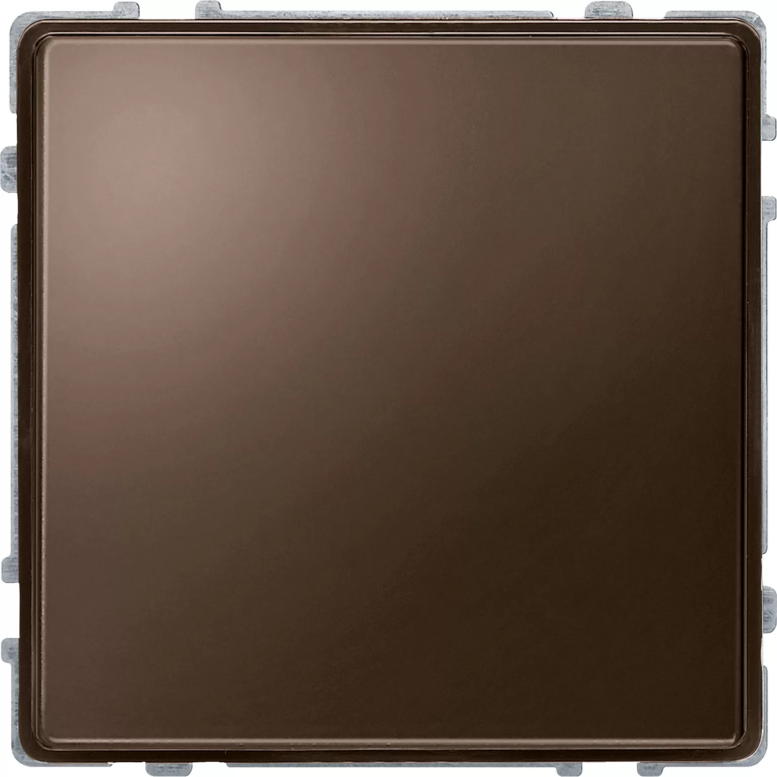 Merten Blindabdeckung, dunkelbrasil, AQUADESIGN 348315