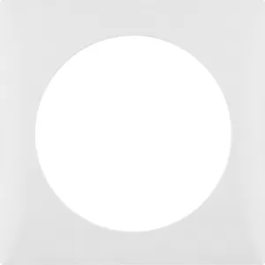 Berker Rahmen 1fach Integro Flow polarweiß glän 918272509