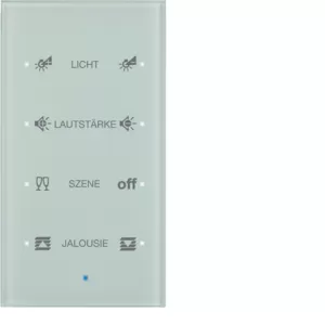 Berker Glas-Sensor 4f Komf TS Sensor konfig. pw 75144930