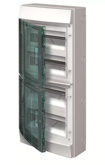 Striebel & John M65W448TN3 Stromkreisverteiler, Aufputz 4x12 Platzeinheiten M65W448TN3