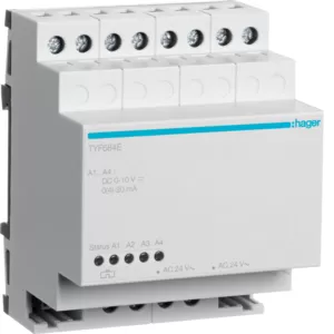 Hager Analogausgang 4f. KNX,Erweiterungsmodul TYF684E
