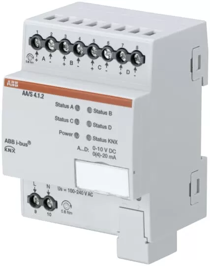 ABB AA/S4.1.2 Analogaktor, 4fach, REG 2CDG110202R0011