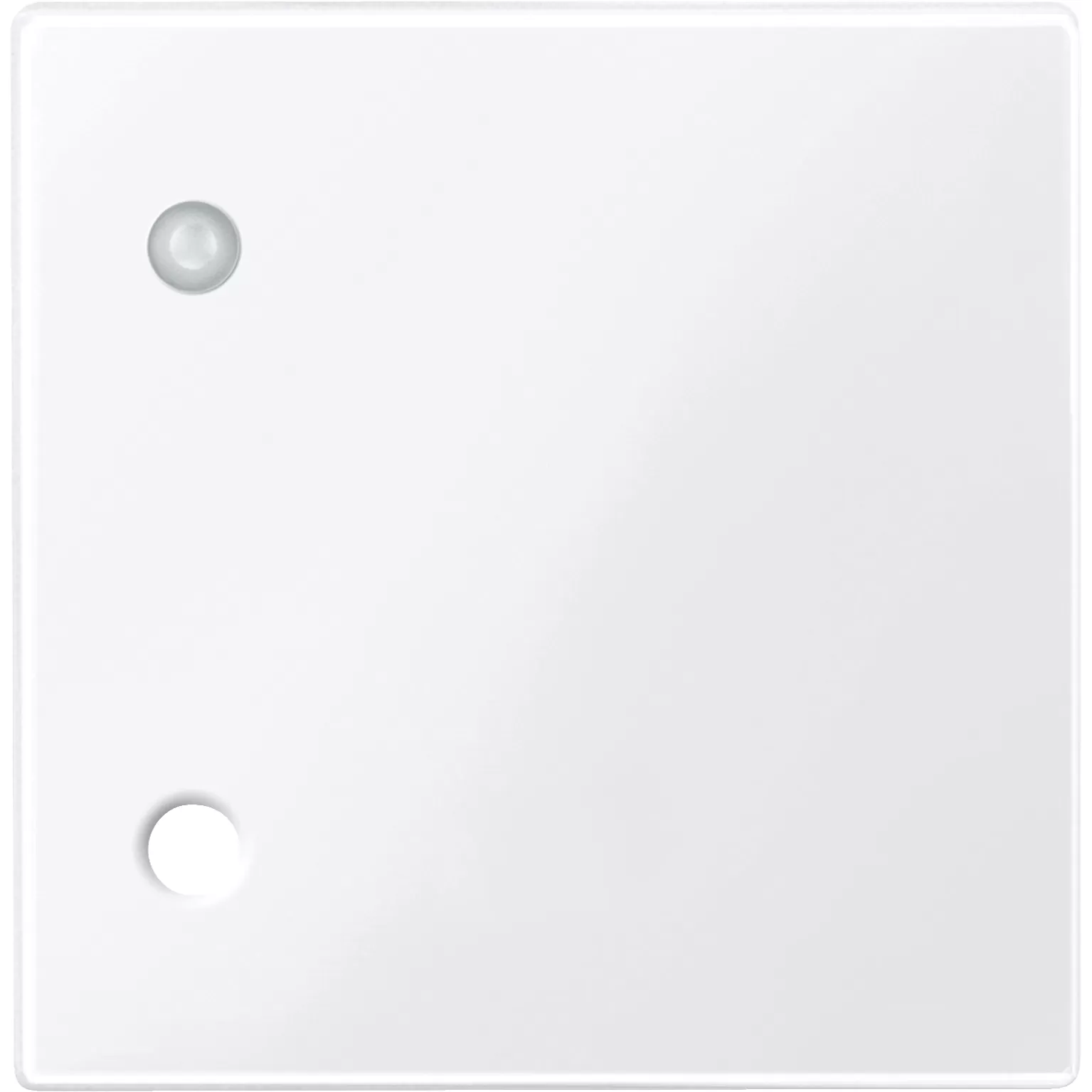 Merten Zentralplatte für Zugtaster, aktivweiß glänzend, System M 450725