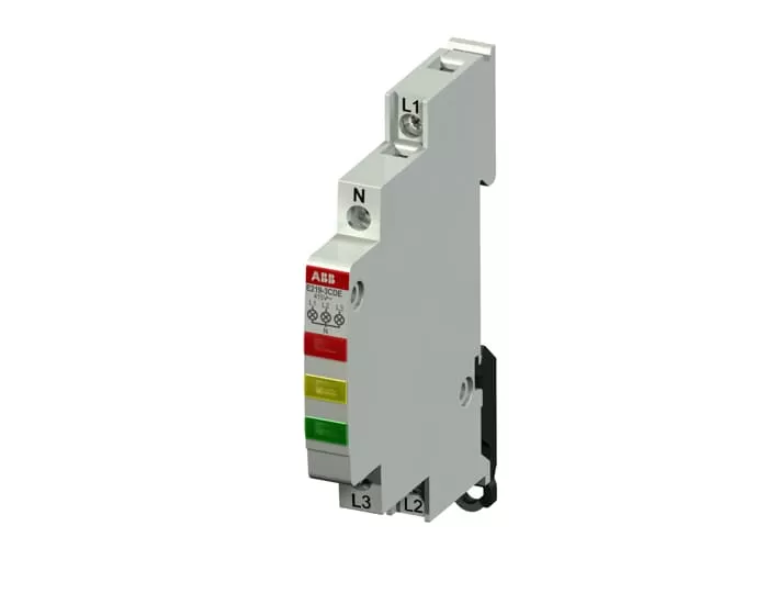 ABB Leuchtmelder 3 LED E219-3CDE LED rot/gelb/grün, 415/230 V AC 2CCA703902R0001
