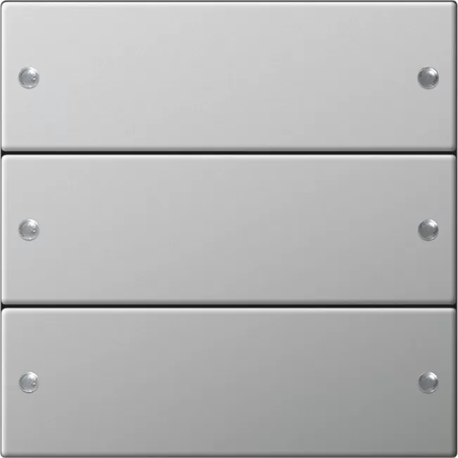 Gira Wippenset 3f System 55 Edelstahl 2133601