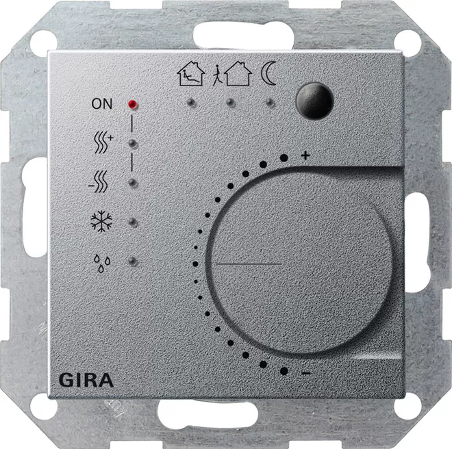 Gira KNX Stetigregler Tasterschnittst. 4f System 55 F Alu 210026