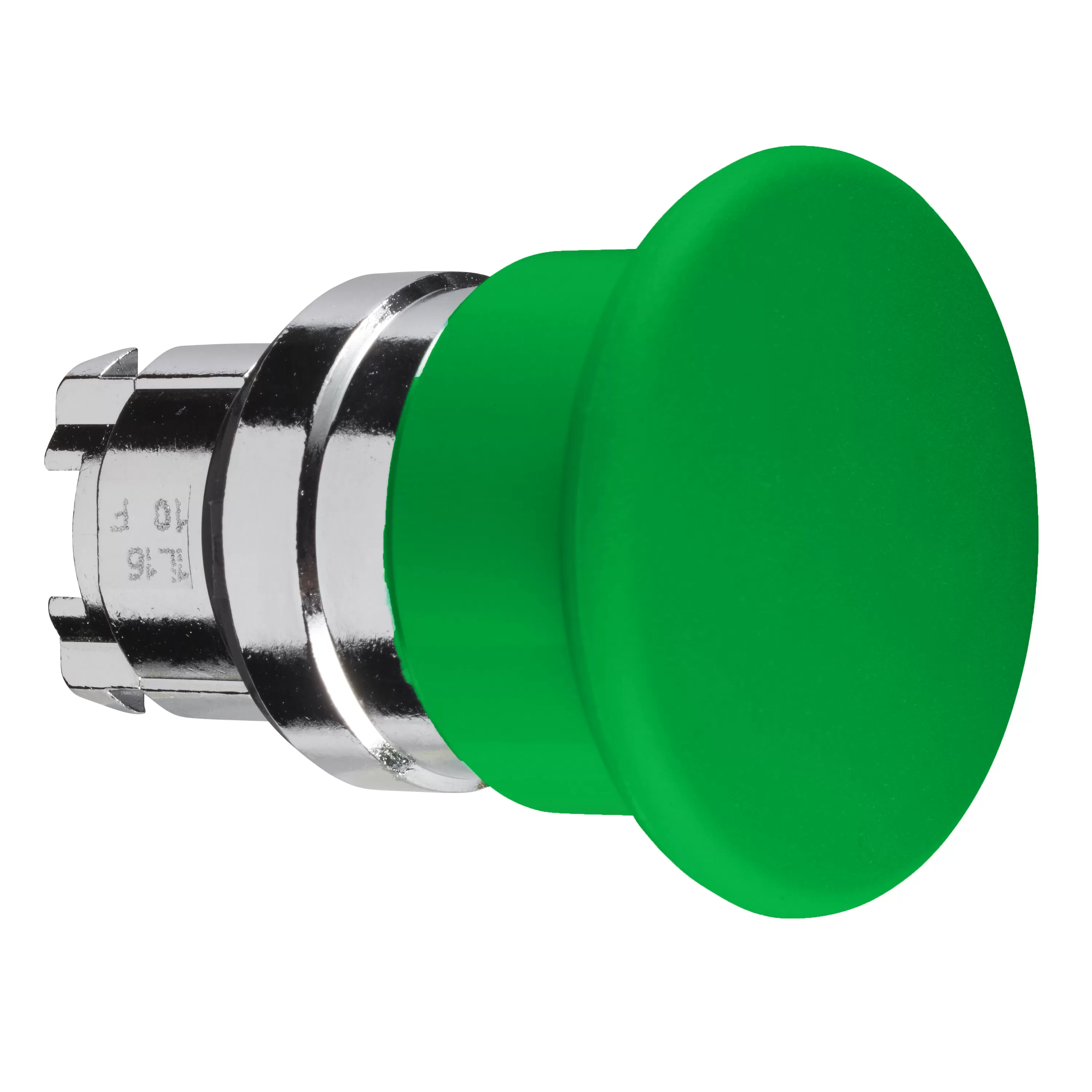 Schneider Electric Frontelem., rund f. Pilzdrucktaster Ø 22, ohne Rastung, Ø 40mm, grün ZB4BC3