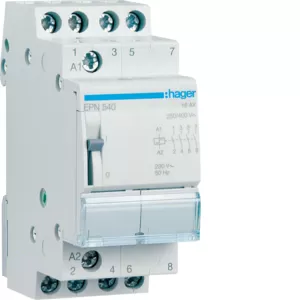 Hager Fernschalter 4S 230V AC 110V DC 16A EPN540
