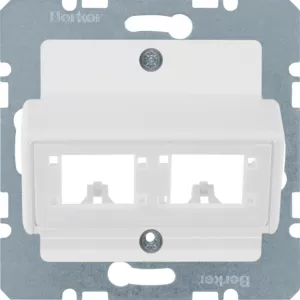Berker Zentralplatte f 1o2 Einz.mod Re+DeMa pw 14721909