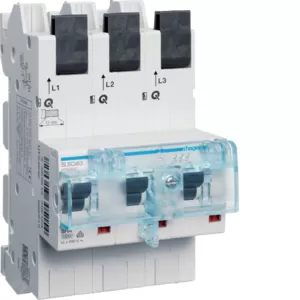 Hager SLS-Schalter 3P Cs-63A Sammelschiene QC HTS363C
