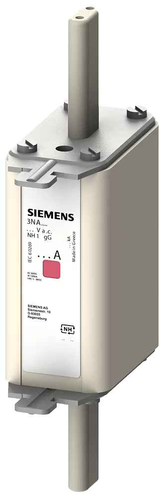 Siemens NH-Sicherungseinsatz, NH1, In: 160 A, gG, Un AC: 500 V, Un DC: 440 V 3NA7136