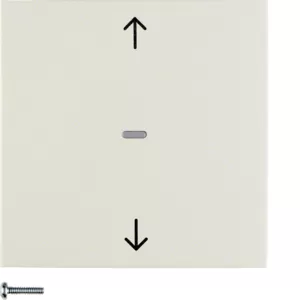 Berker KNX-Funk Jalousie-Taste quickl S.1 weiß 85245282