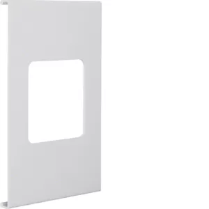 Hager Blende 1-fach R7 PVC FB OT 190 lichtgrau L91907035