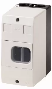 Eaton Isolierstoffgehäuse, CI-PKZ01, H x B x T = 158 x 80 x 116.5 mm, IP65, + Betätigungsmembran 281404