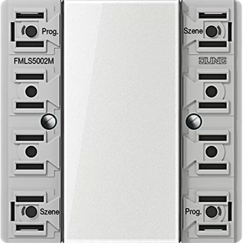 Jung eNet Funk-Wandsender-Modul 2fach, F50, Serie LS FMLS5002M