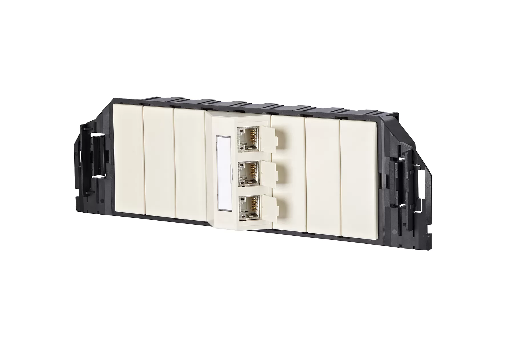 Metz Connect E-DAT subway 3 Port GB3 perlweiß 1309310301-E