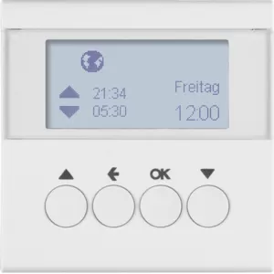 Berker Jalousie-Schaltuhr S.1/B.3/B.7 pw matt 85741188