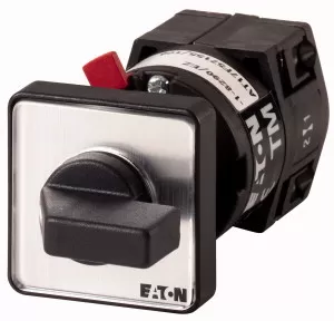 Eaton Umschalter, TM, 10 A, Zentraleinbau, 1 Baueinheit(en), Kontakte: 2, 60 °, rastend, mit 0-Stellung, HAND-0-AUTO, Abwicklungs Nr. 15431 000691