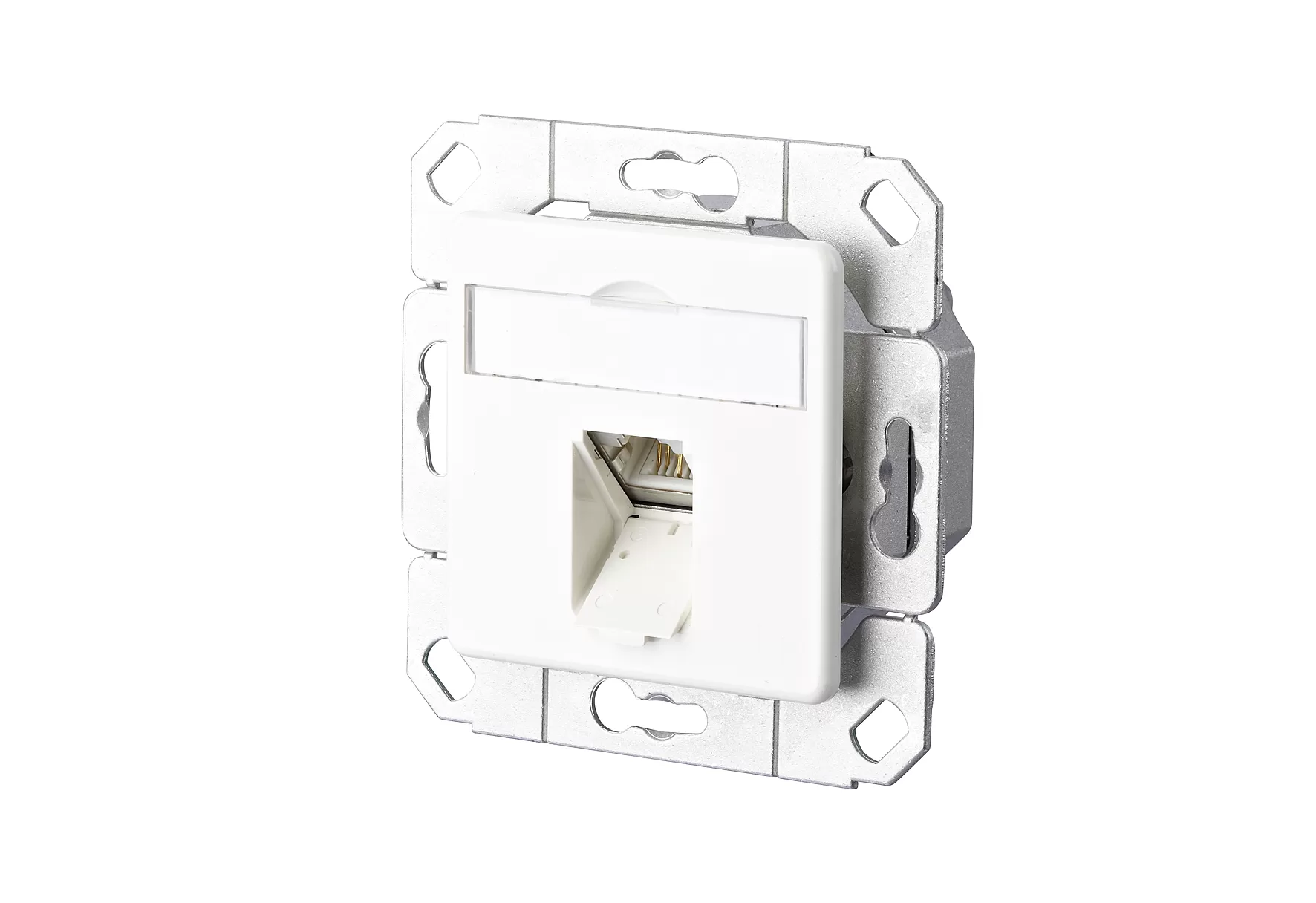 Metz Connect E-DAT C6A 1 Port UPk reinweiß 130C371102-I