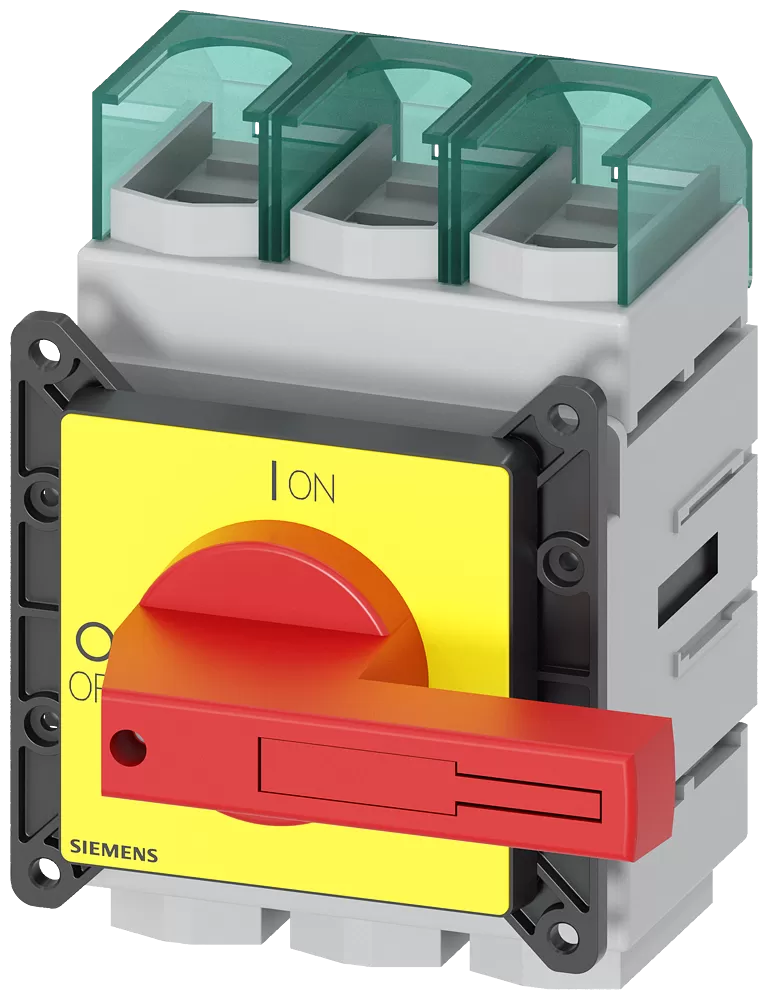 Siemens SENTRON, Lasttrennschalter 3LD, Not-Aus-Schalter, 3- polig, Iu: 160 A 3LD23050TK13