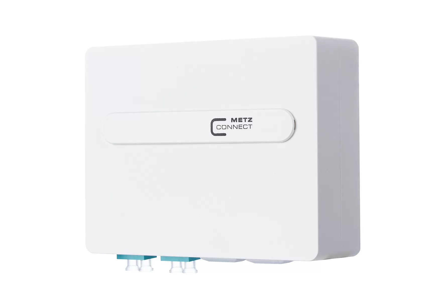 Metz Connect OpDAT ADT VIK 2xLC-D (aqua), OM3, reinweiß RAL 9010 1501107T02HC
