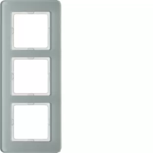 Berker Rahmen 3fach Q.7 Glas pw 10136079