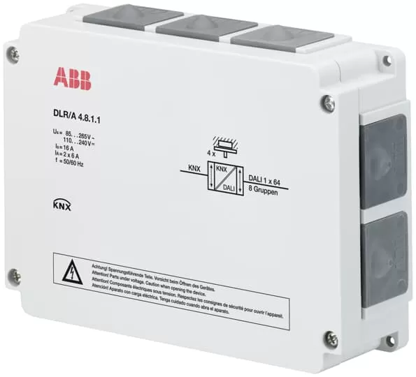 ABB DLR/A4.8.1.1 DALI-Lichtregler, 4fach, AP 2CDG110172R0011