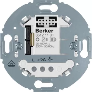 Berker Schalteinsatz 1fach 2Draht Tragring rund 85121101