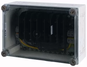 Eaton Sicherungskasten, 2x Unterteil 3p NH00 100A, HxBxT=250x375x150mm 046379