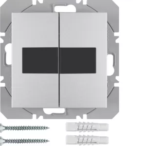 Berker KNX-Funk Wa.se 2f fl Solar ql B.7 alu 85656183