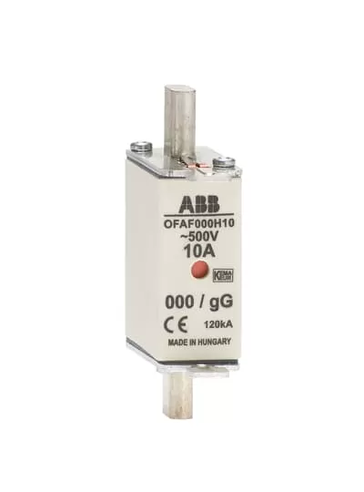 ABB OFAF000H63 NH-Sicherung NH 000 63A 500V GG 1SCA022627R1390