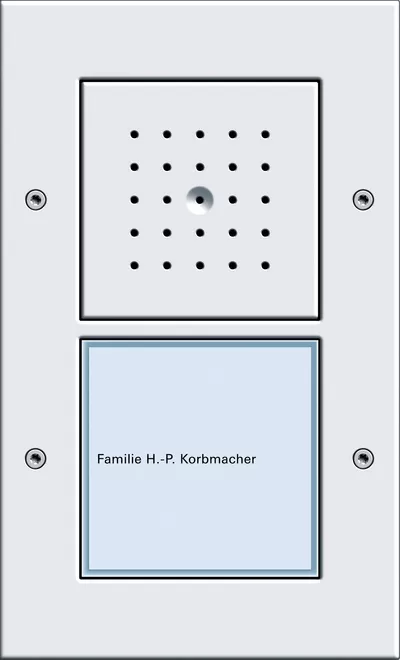 Gira Türstation AP 1f Türko Reinweiß 126666