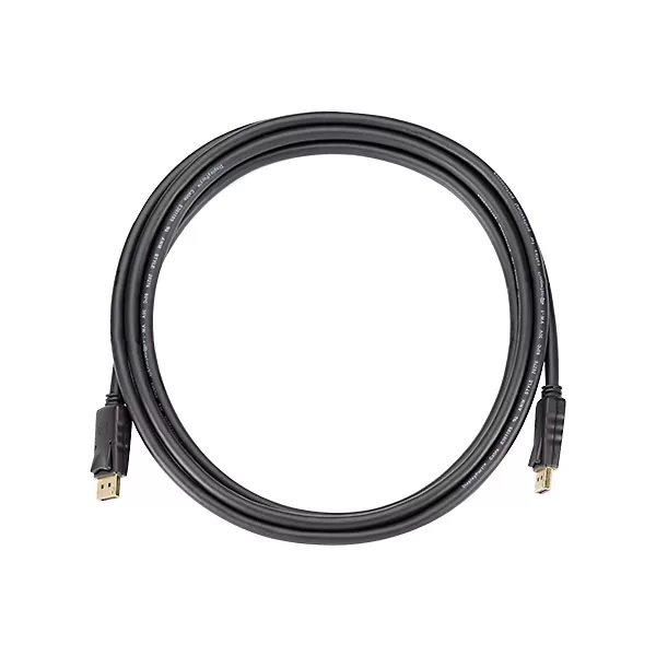 Bachmann Displayport Kabel schwarz mit 3,0m Kabel Stecker/Stecker 918.0952
