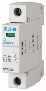 Eaton Überspannungsableiter steckbar, 1p, 280VAC, 20kA 167593