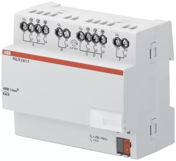 ABB FCL/S2.6.1.1 Lüfter-Aktor, 2fach, 6 A, REG 2CDG110164R0011
